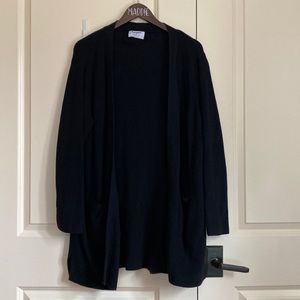 Old Navy Women’s Black Knit Open Front Cardigan With Pockets - Extra Large
